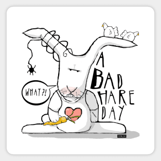 A Bad Hare Day Magnet